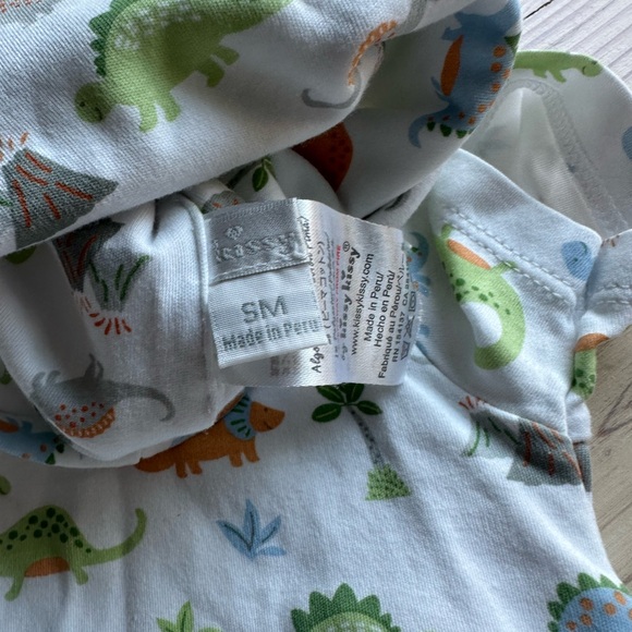 Kissy Kissy Baby Boy Dinosaur Frontier Onesie and Hat - 3-6 Months - Picture 6 of 6
